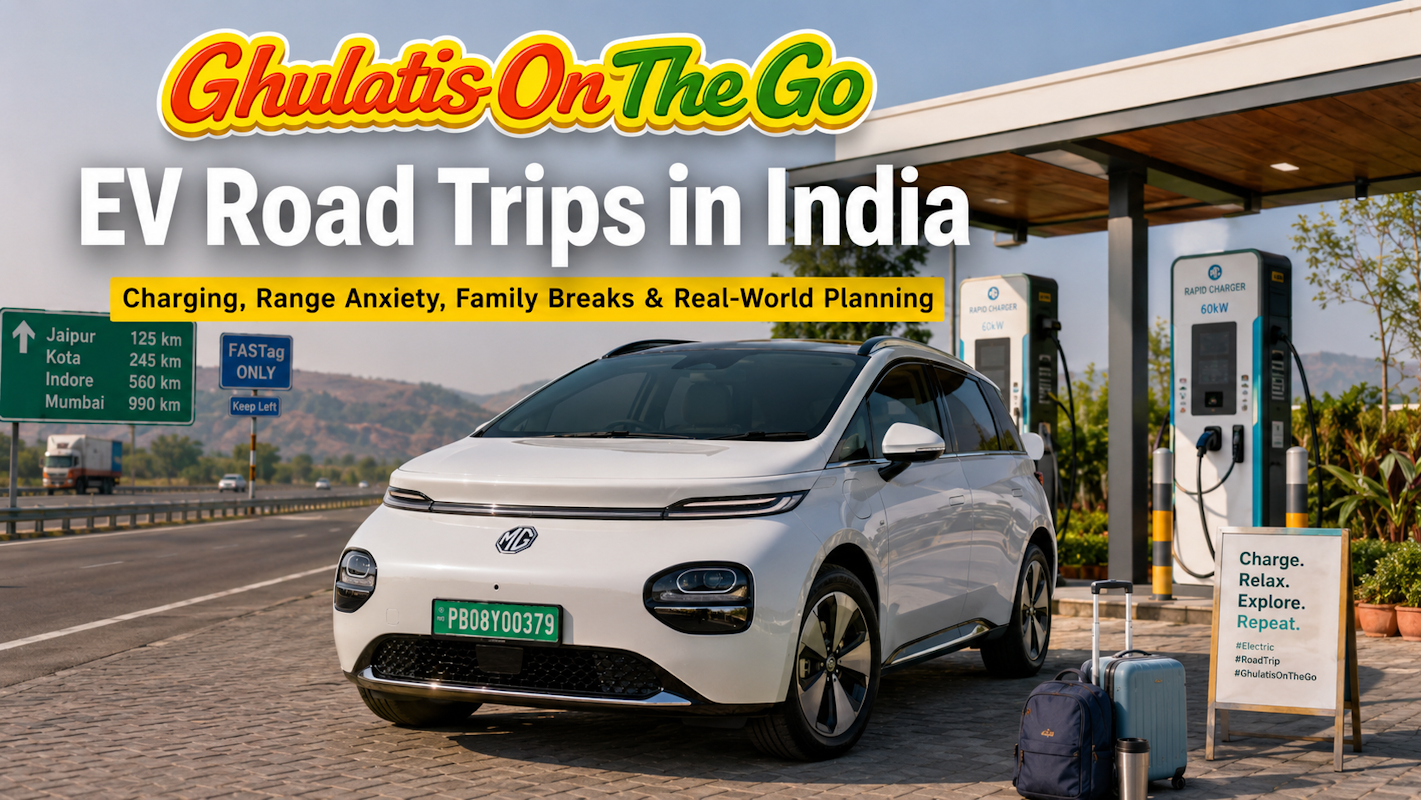 EV Road Trips in India: Charging, Range Anxiety, Family Breaks, and Real-World Planning