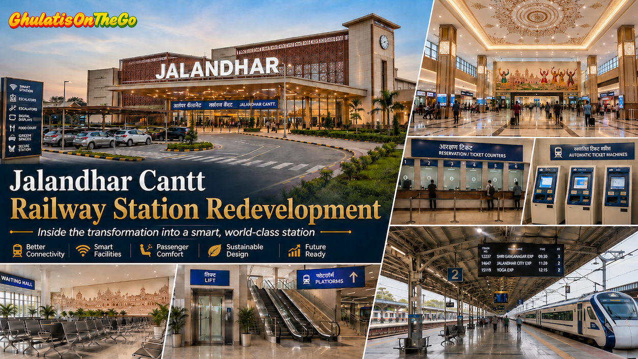 Exploring the Redevelopment of Jalandhar Cantt Railway Station